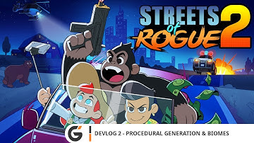 Streets of Rogue 2 - Devlog 2 - Procedural Generation & Biomes