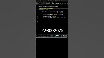 Day-81: Check if a number is Prime in Java #shorts #java