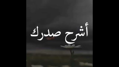 سورة الشرح بصوت مؤثر