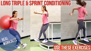 REAL WORKOUTS Sprints, Long & Triple Jump Conditioning - Getting Started