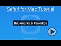 How To Add And Manage Bookmarks Favorites In Safari For Mac 