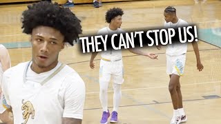 Mikey Williams SNAPS 25 Points \& 11 he's Going WILD In Final High School League Games!