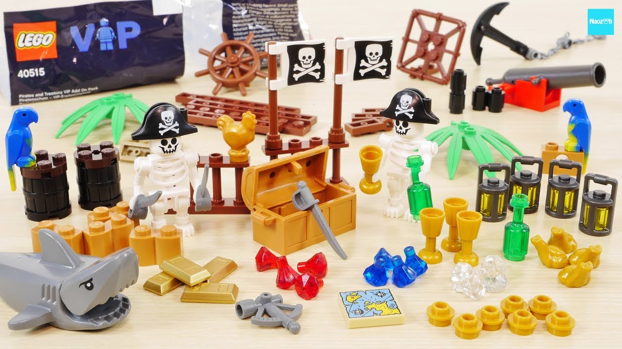 yさま専用 レゴ 40515 VIP 海賊アクセサリーうちの7歳が作った海賊のいかだ