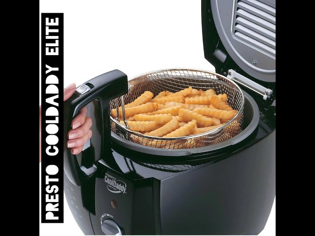  Presto 05411 GranPappy Electric Deep Fryer: Fry Daddy: Home &  Kitchen