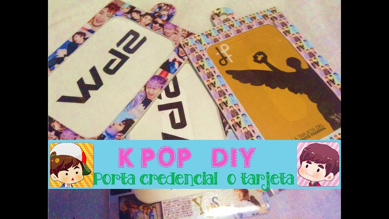 KPOP DIY Haz un porta credencial/tarjeta (2PM) diya tailors