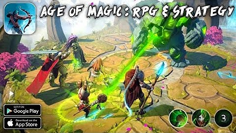 Age Of Magic : RPG & Strategy || Android - iOS Gameplay ( HD - 4K )