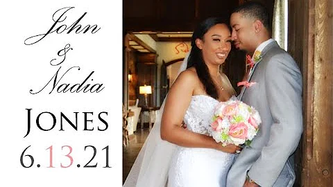 John and Nadia Jones Wedding