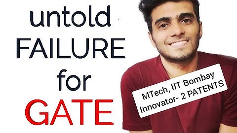 Reason for failing in GATE exam