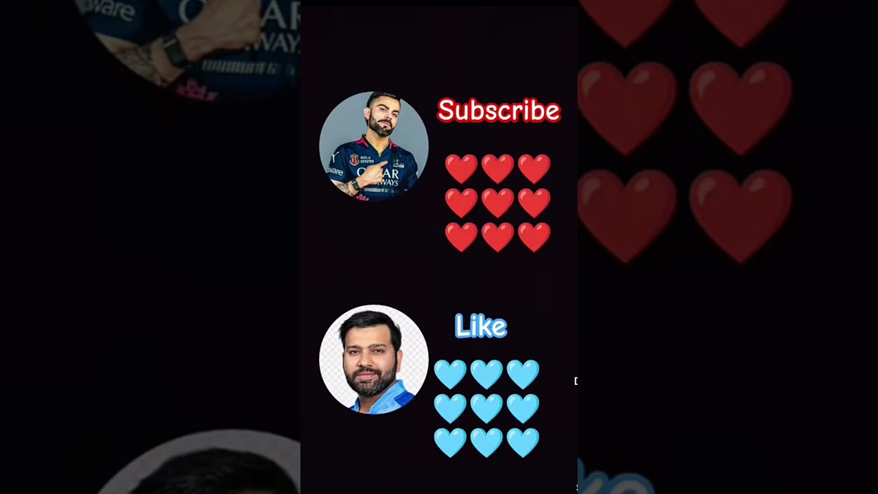 Virat Kohli channel ko subscribe kijiye karne ke bad comment Kijiye emoji comment kar denge