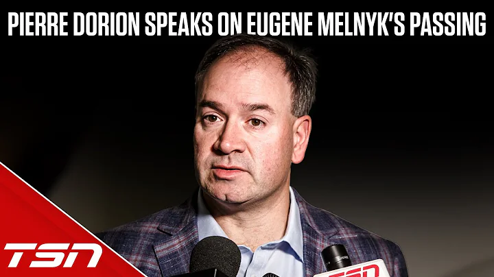 An emotional Pierre Dorion speaks on the passing of Eugene Melnyk