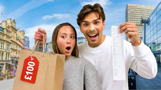 £100 shopping challenge with my girlfriend