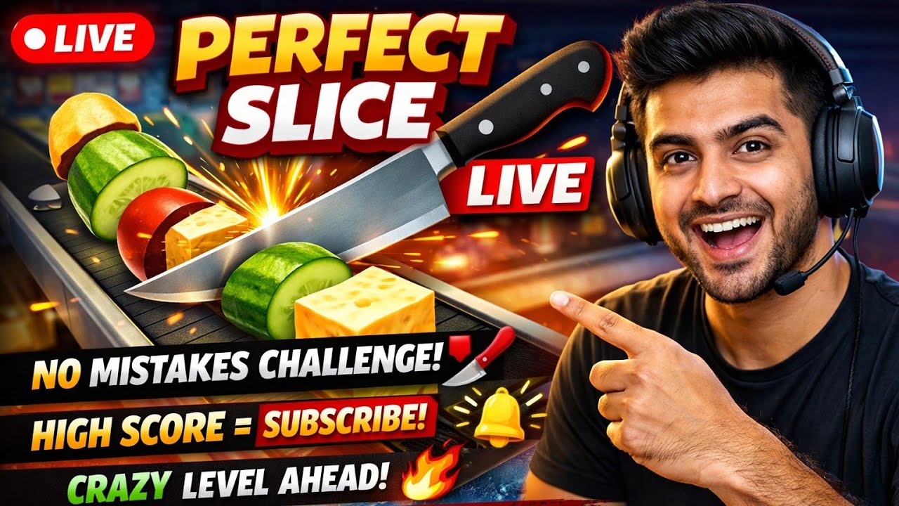 LIVE Perfect Slice Gameplay | Super Satisfying Cutting Challenge! - YouTube
