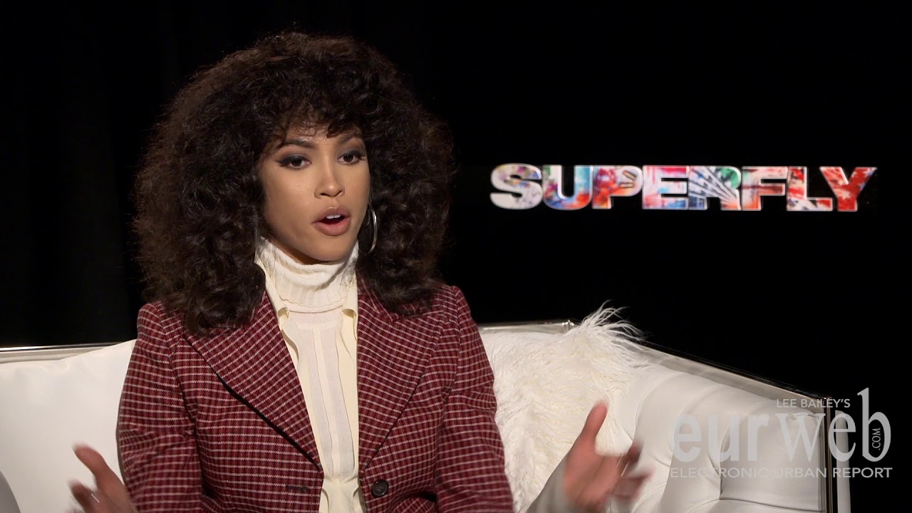 Lex Scott Davis Talks About Her Role As "Georgia" In  SUPERFLY