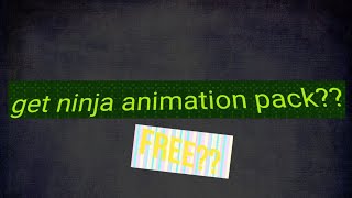 Cara dapat animation ninja pack secara gratis screenshot 4