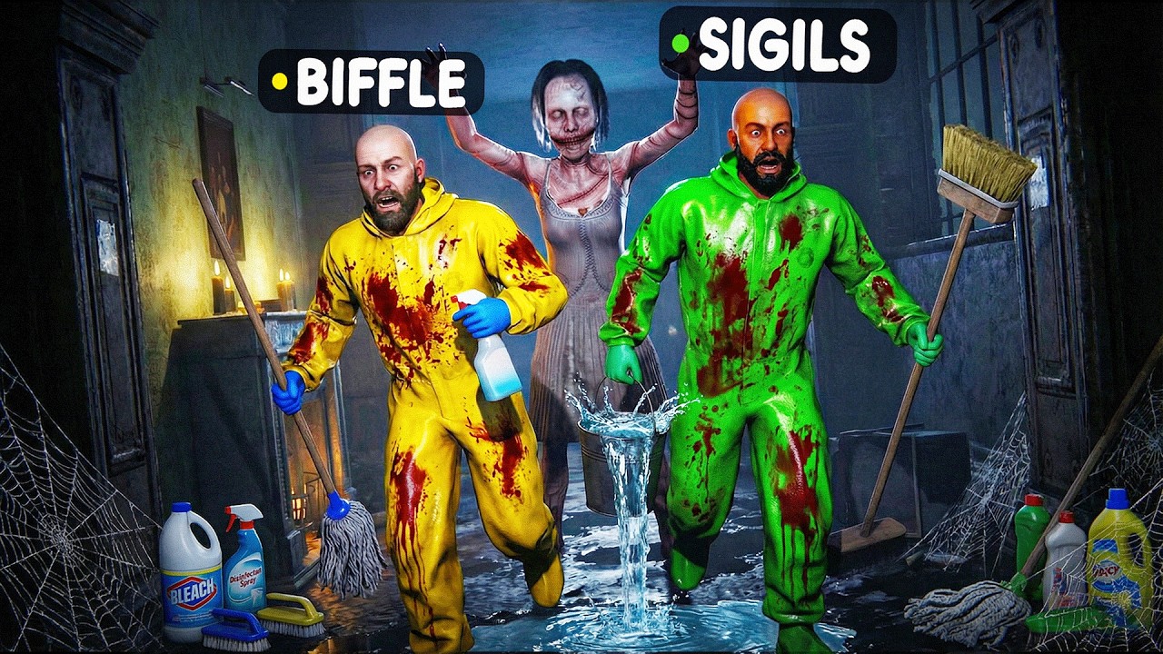 I Hired a GHOST JANITOR