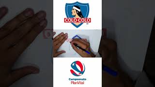 Escudo de Colo-Colo #colocolo #timelapse #campeonatoplanvital