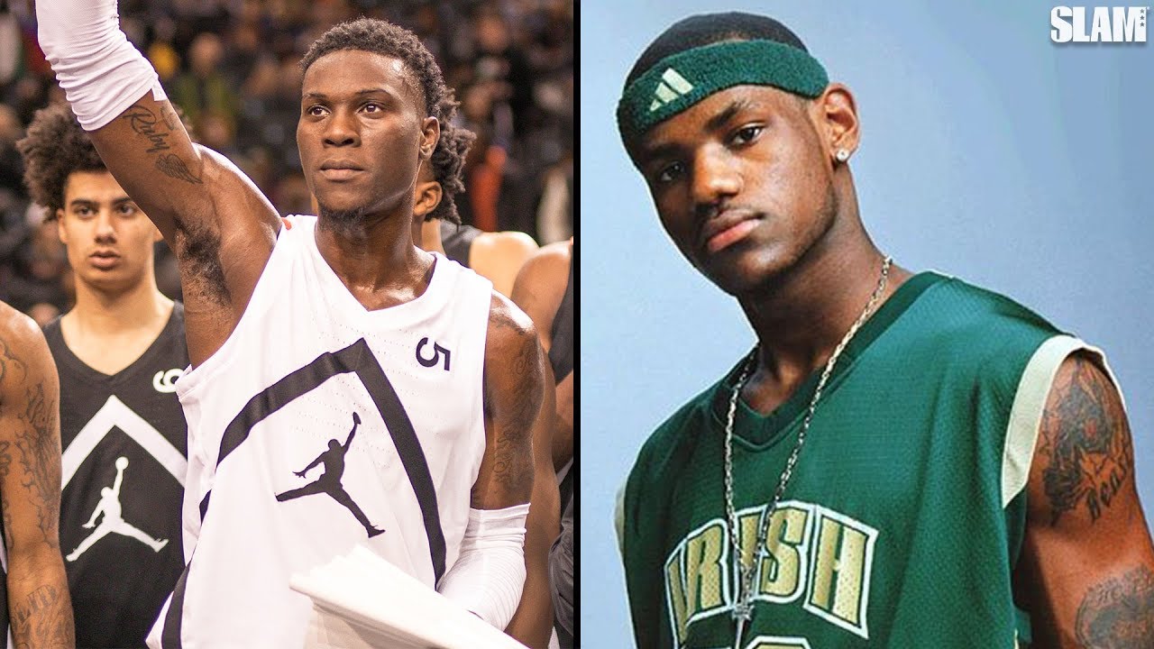 Emmitt Williams breaks LeBron's record with 44 points in the Jordan Brand Classic! SLAM Highlights