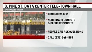 NorthMark hosting more tele-town halls regarding Spartanburg data center