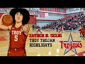Troy Trojans Vs. Tippecanoe Red Devils || (Zayden Selig Highlights) 1.8.2025