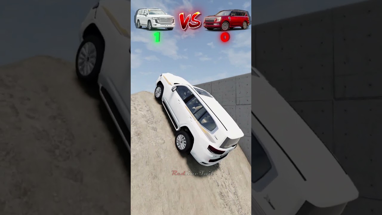 Patrol Y63 vs Land Cruiser 300 🔥 Which SUV Wins? | BeamNG.drive 