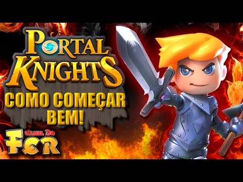 Portal Knights - Começando da Melhor Maneira Possível !