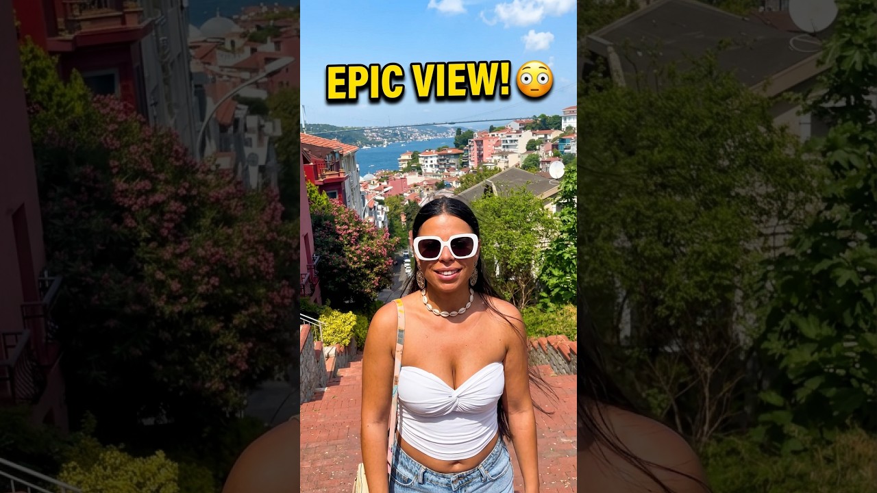 Didn’t Expect THIS at the Top 😳 #shorts #istanbul  #kuzguncuk  #travelvlog  #hiddengems  #turkey