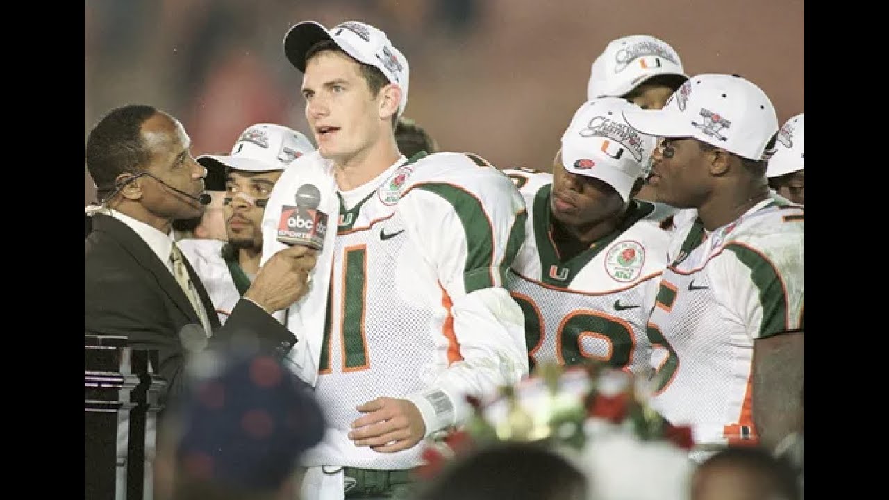 KEN DORSEY Miami Hurricanes ESPN SportsCentury (2001) YouTube
