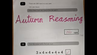 Year 4 - Autumn Reasoning Test Walkthrough