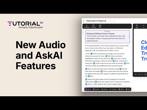 New Audio and AskAI Features