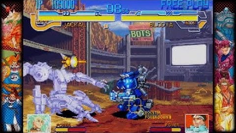 Arieta vs Jin Saotome: Cyberbots Fullmetal Madness