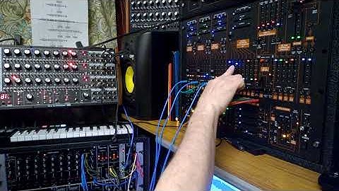 Three part harmony on Behringer 2600 using 960 sequencer