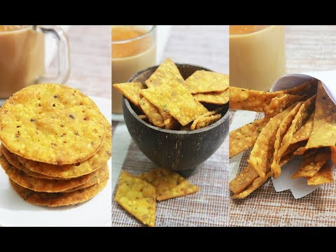 Wheat flour namkeen poori | quick snack recipe