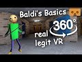 Baldis basics 360 vr part 1 full experience