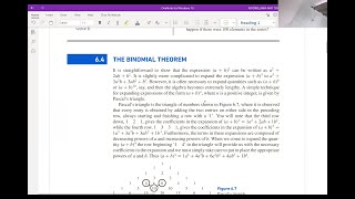 Sequence and Series 3 binomial theorem