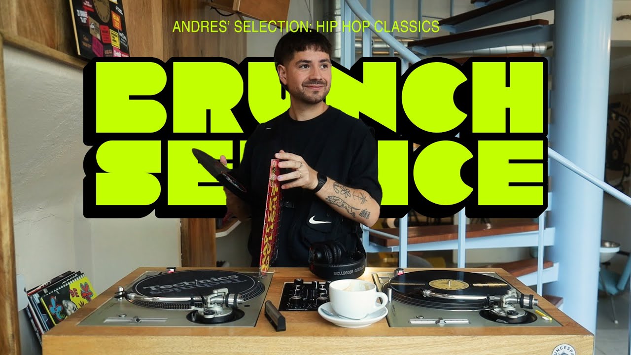 BRUNCH SERVICE presents Old school, Hip Hop Classics with Andrés