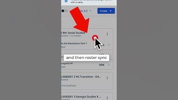 Syncing Your Google Classroom Roster In Formative #googleclassroom #tutorial #formative  #howto