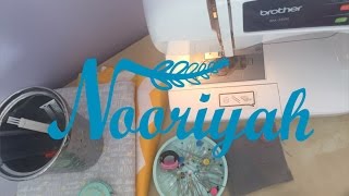 نورية {نظم الخيط في ماكينه برذر } Nooriyah / how to thread a brother sewing machine