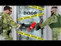 Unbreakable Door vs an Actual SWAT Team! - Challenge