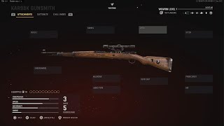 VANGUARD - All Sniper Rifle Attachments ~ KAR98K