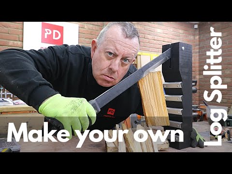 How To Make A Wood Splitter Diy