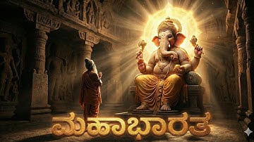 “Vyasa Meets Lord Ganesha – The Divine Beginning of Mahabharata | Epic Scene”