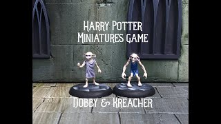 Painting Miniatures Tutoial for HPMAG's Dobby and Kreacher
