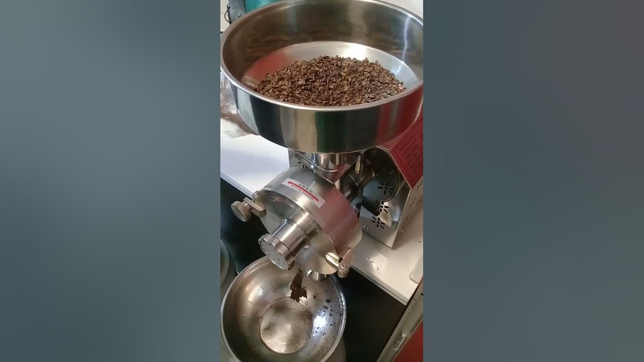 Grinding Cacao Nibs YouTube