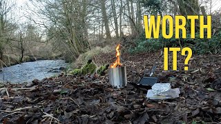 I MADE A CHEESE TOASTIE BY A WILD RIVER