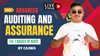 Basics of Audit || CAP 2 & CAP 3 ICAN || Free Lecture by @CAJWA