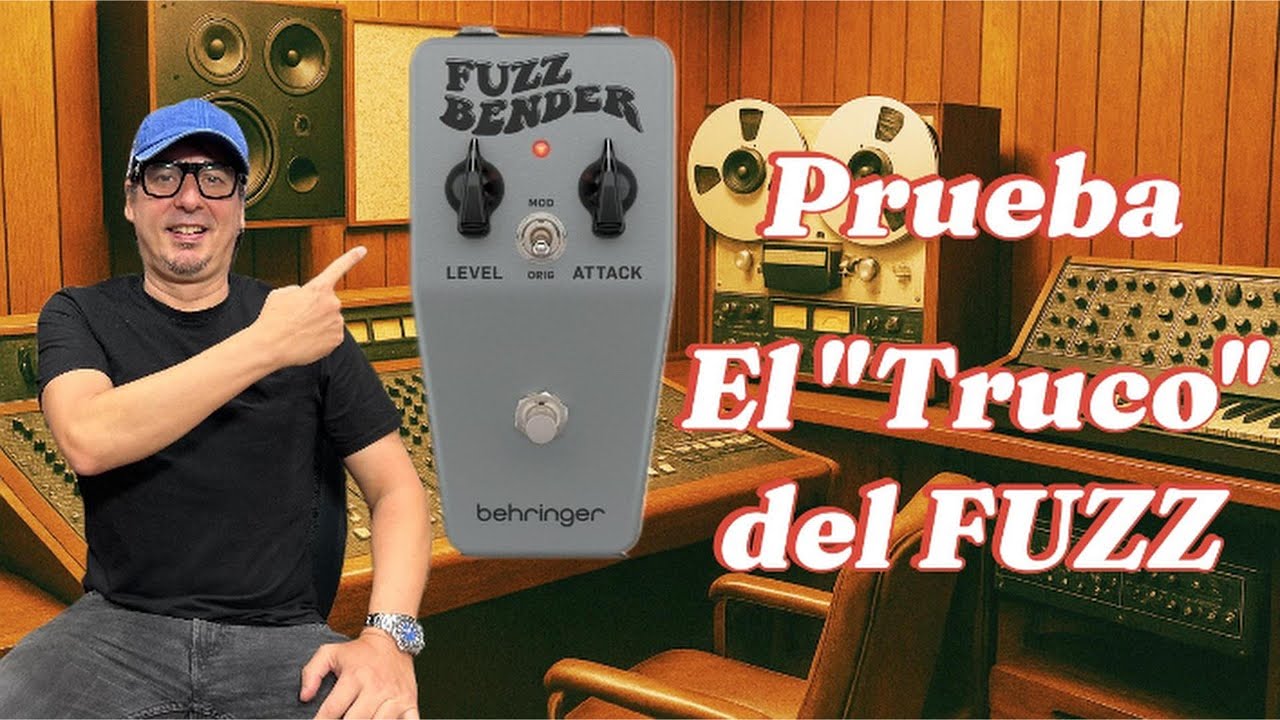 BEHRINGER FUZZ BENDER. FUZZ TEST AND TRICK - YouTube