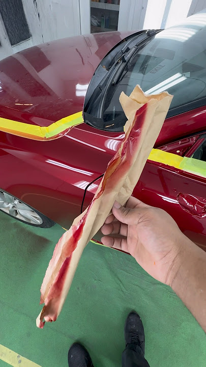 BEST WAY TO STRIP AND PAINT A CAR HOOD 