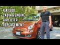 Fiat 500/Arbath/Turbo Filter Replacement - How to Change Cabin and Engine Air Filter