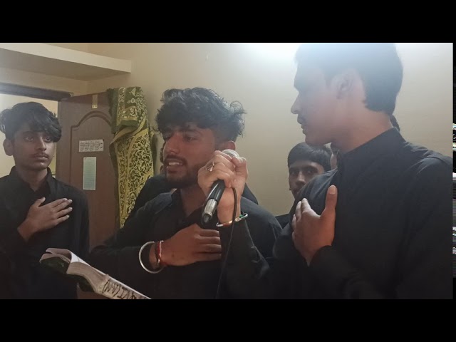 4 moharram Aye Seem Tana Gulbadana Auno Mohd | Akber naqvi | Qayam Razvi | Chaderghat |