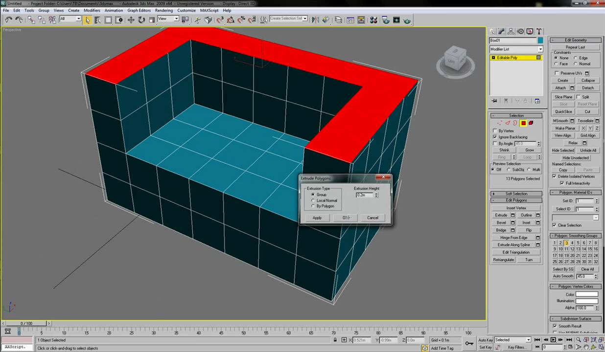 3D Studio Max Tutorial Modelação Sofá - YouTube
